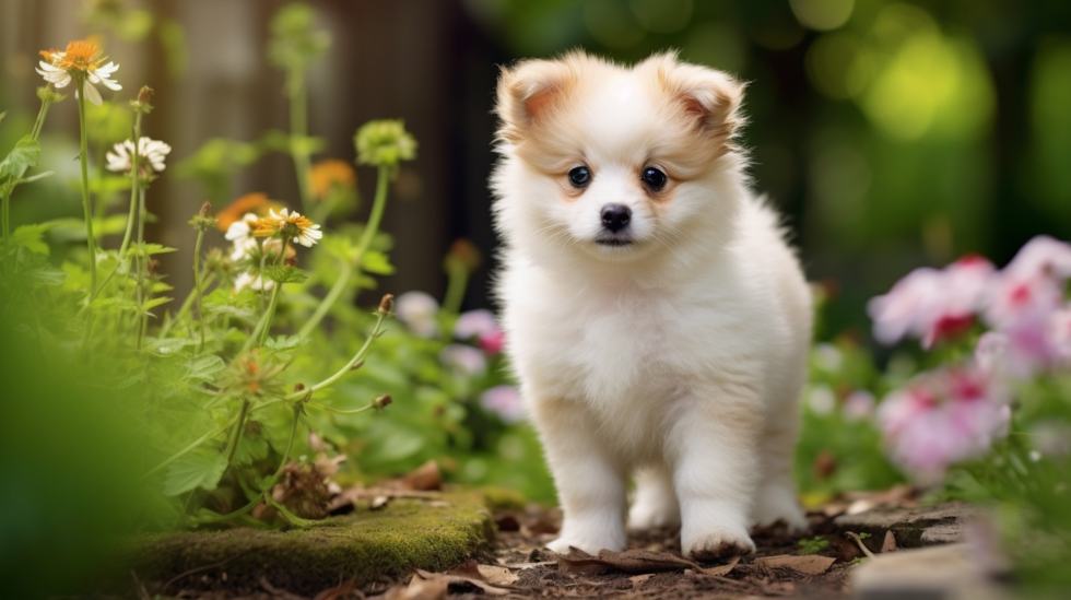 Cute Pomachon Pup