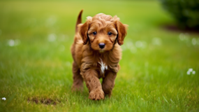 Cute Mini Irish Doodle Pup