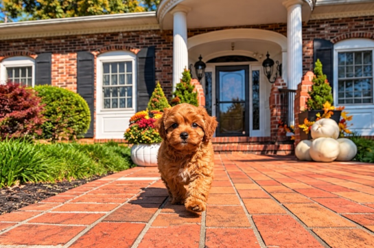 Cute Cavapoo Poodle Mix Pup