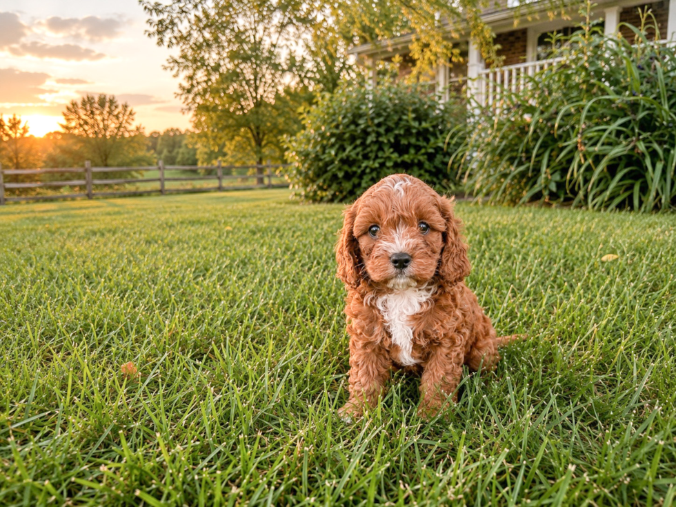 Cute Cavapoo Baby