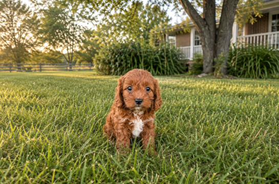 Cute Cavapoodle Poodle Mix Puppy