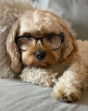 Cavachon Being Cute